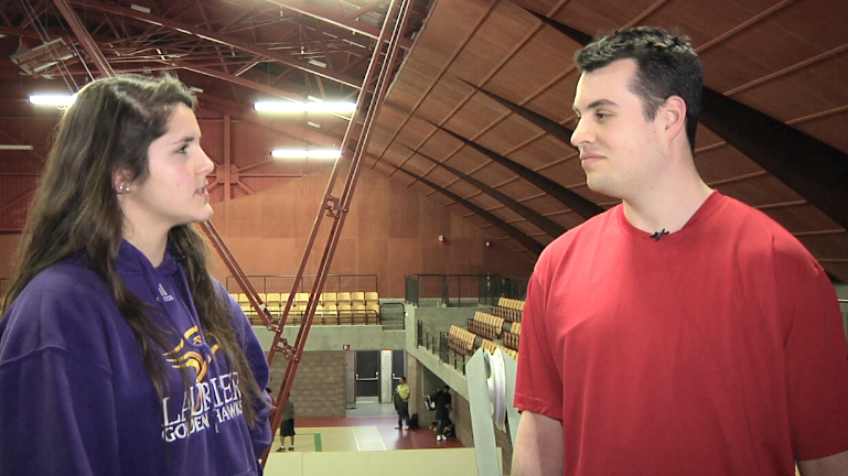 Laurier Goldenhawk Alena Luciani