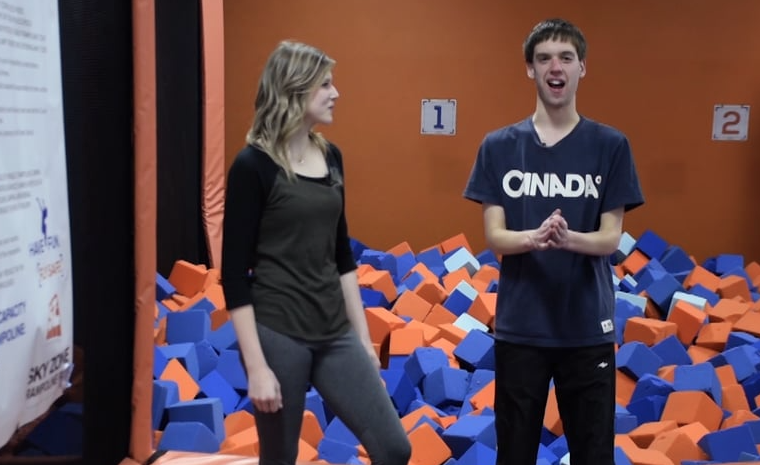 Trampoline Dodgeball