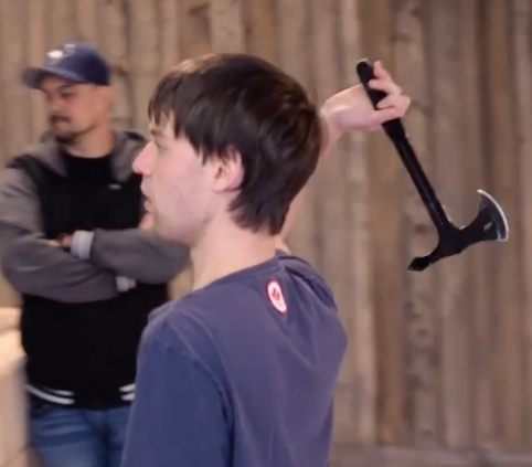 Medieval Knife Throwing